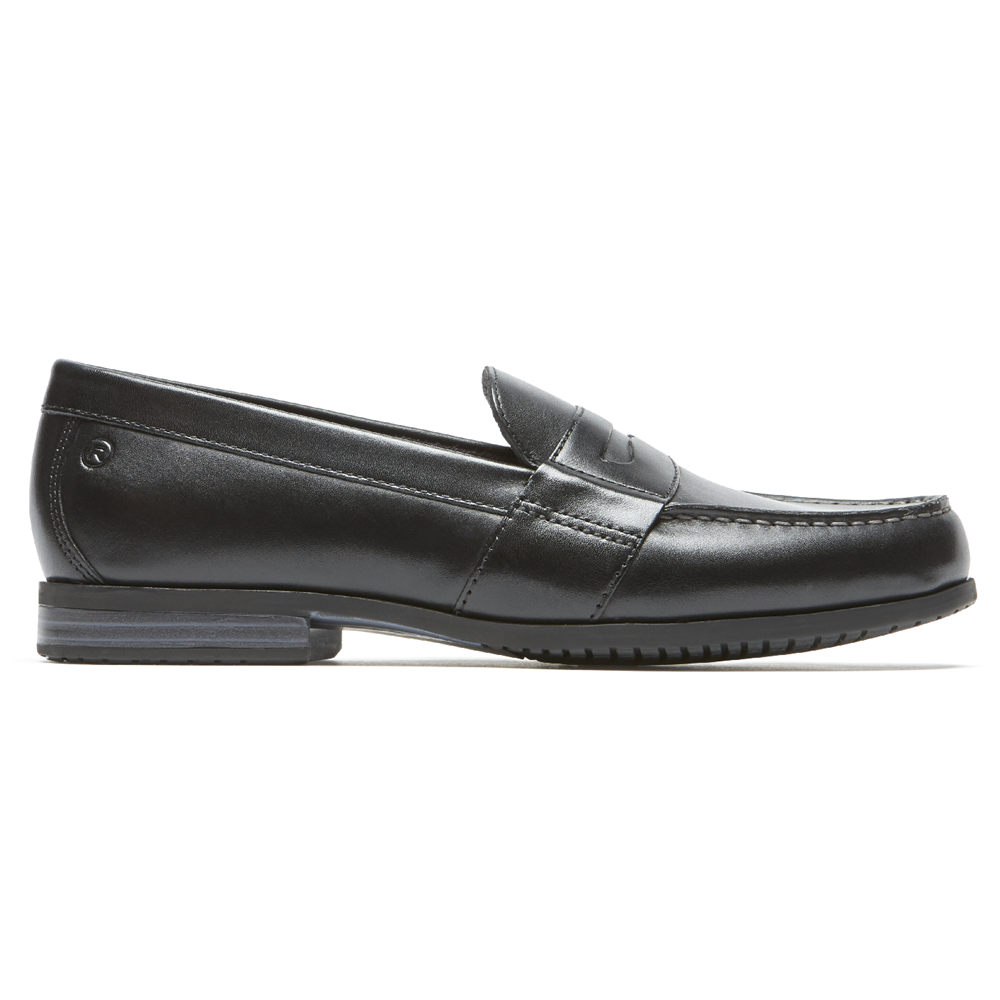 Rockport Singapore Mens Loafers - Classic Lite 2 Penny Black - MP1403675